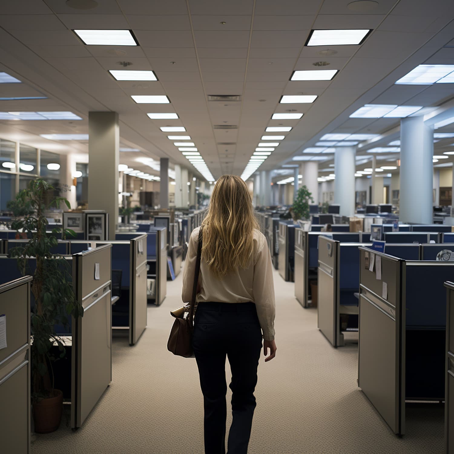 Office cubicles moving